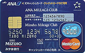 みずほマイレージクラブカード／ANA