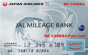 BIC CAMERA JMB WAONカード