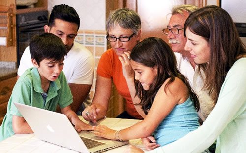 ANAマイルを家族で合算